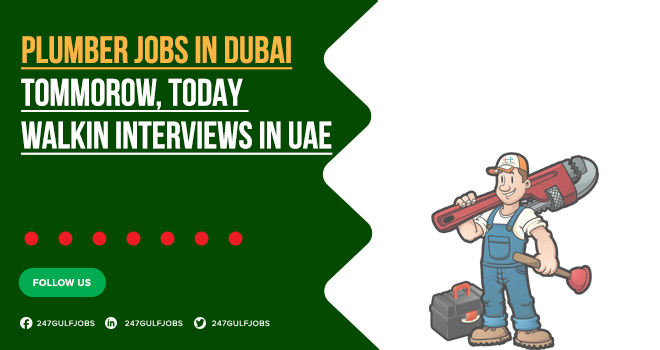 Plumber Jobs in Dubai